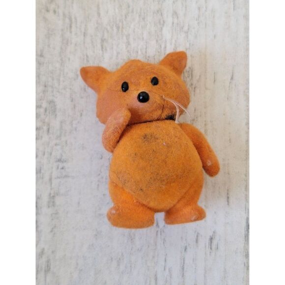 Mini AS IS bear Fox jointed animal toy figure - Picture 2 of 4